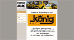 Desktop Screenshot of koenig-auto.de
