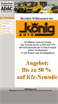 Mobile Screenshot of koenig-auto.de